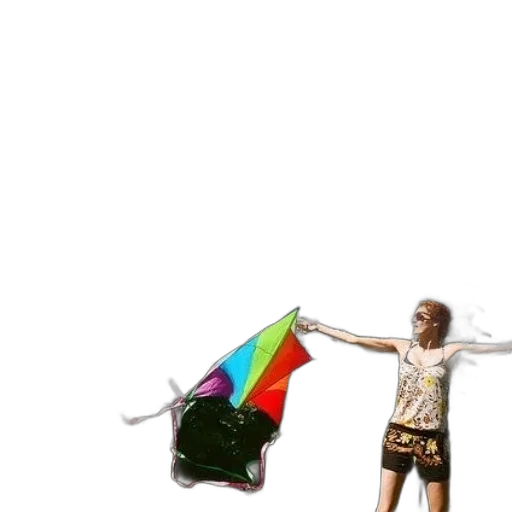umbrella, dress, staff, weapon transparent PNG cut-out