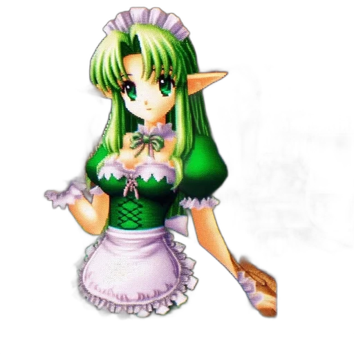 staff, dress, pixel art, fantasy art transparent PNG cut-out