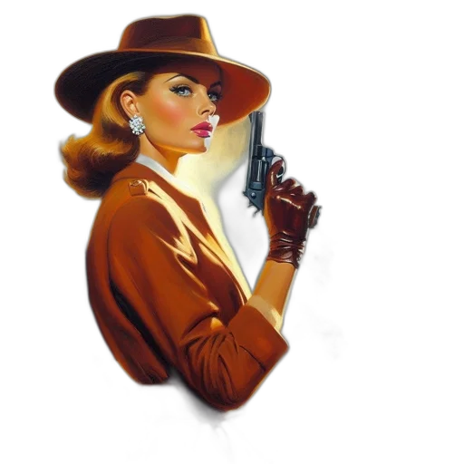 hat, staff, jacket, weapon transparent PNG cut-out