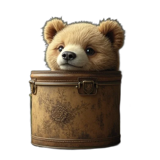 furniture, animal, 3d render, photorealistic transparent PNG cut-out