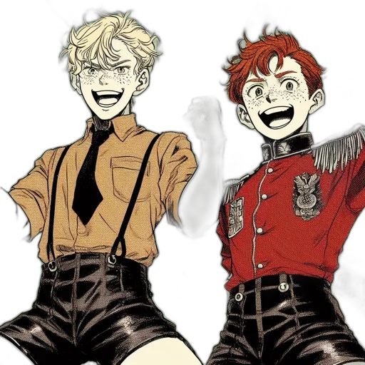 jacket, concept art, comic book art, anime transparent PNG cut-out