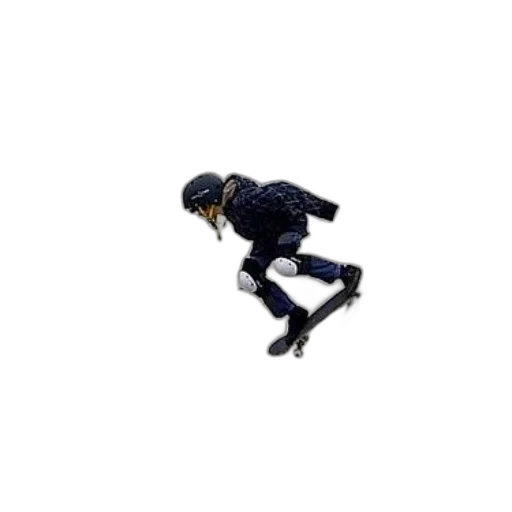 robot, creature, staff, weapon transparent PNG cut-out