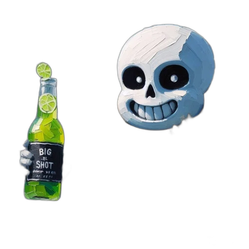 bottle, mask, weapon, food transparent PNG cut-out