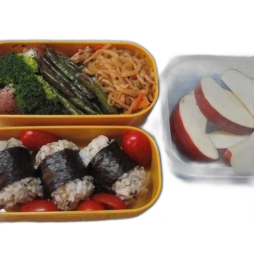 food, bento, box, sushi transparent PNG cut-out