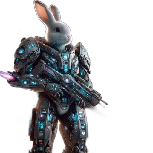 robot, weapon, animal, concept art transparent PNG cut-out