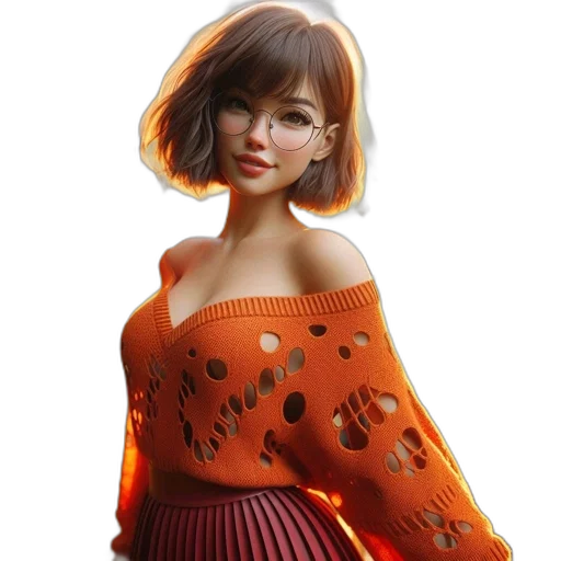 dress, robot, face, jacket transparent PNG cut-out