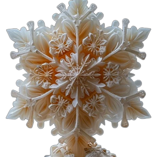 crown, flower, jewelry, 3d render transparent PNG cut-out