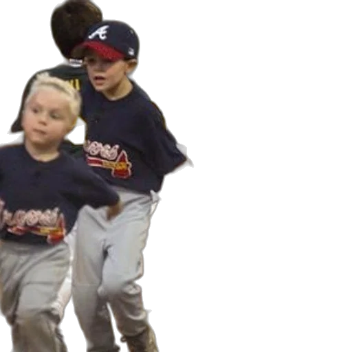 group, young, baseball, players transparent PNG cut-out