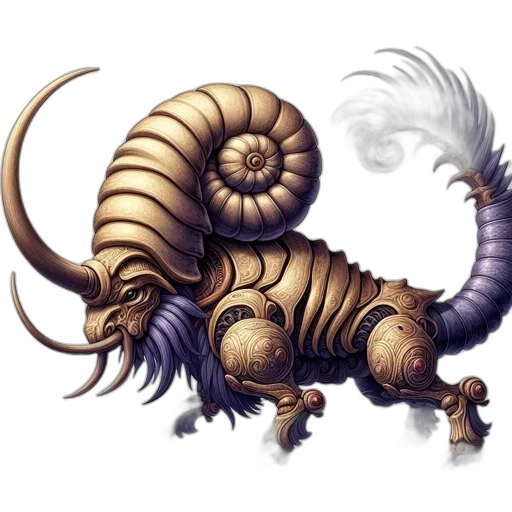 dragon, creature, animal, staff transparent PNG cut-out