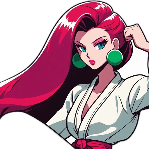 staff, pixel art, anime, cartoon transparent PNG cut-out