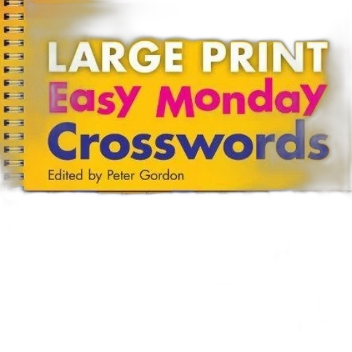 large, print, easy, monday transparent PNG cut-out