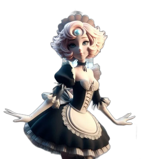 staff, dress, mask, creature transparent PNG cut-out
