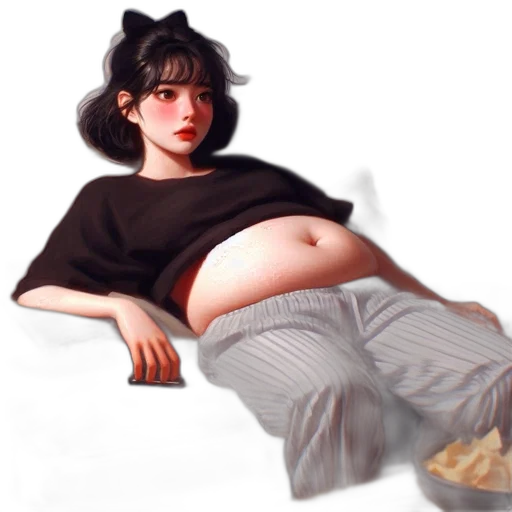 food, creature, dress, photorealistic transparent PNG cut-out