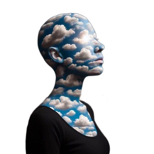 face, mask, robot, umbrella transparent PNG cut-out