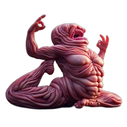 creature, animal, food, concept art transparent PNG cut-out