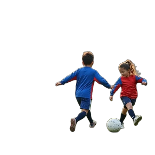 school, children, play, football transparent PNG cut-out