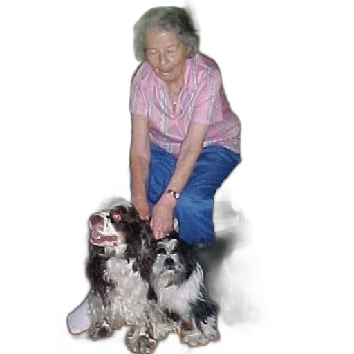 staff, animal, photorealistic, oil painting transparent PNG cut-out