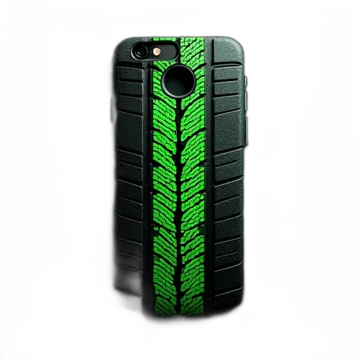 cyberpunk, green, tire, pattern transparent PNG cut-out