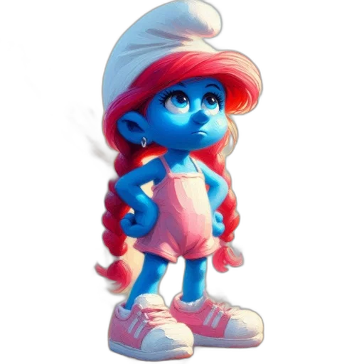 hat, staff, creature, dress transparent PNG cut-out