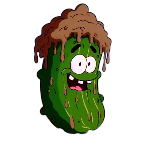 creature, food, hair, face transparent PNG cut-out