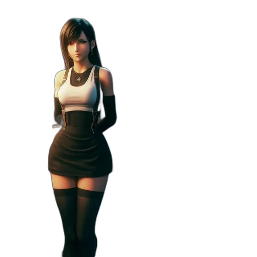 dress, staff, concept art, 3d render transparent PNG cut-out