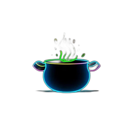 staff, food, 3d render, photorealistic transparent PNG cut-out