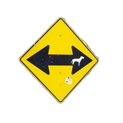 animal, weapon, yellow, diamond-shaped transparent PNG cut-out