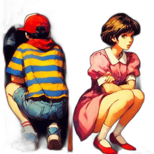dress, hat, robot, concept art transparent PNG cut-out