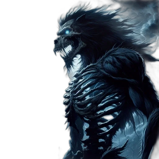 dragon, creature, animal, hair transparent PNG cut-out