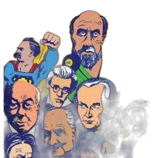 staff, mask, face, comic book art transparent PNG cut-out