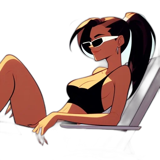 cartoon, concept art, comic book art, anime transparent PNG cut-out