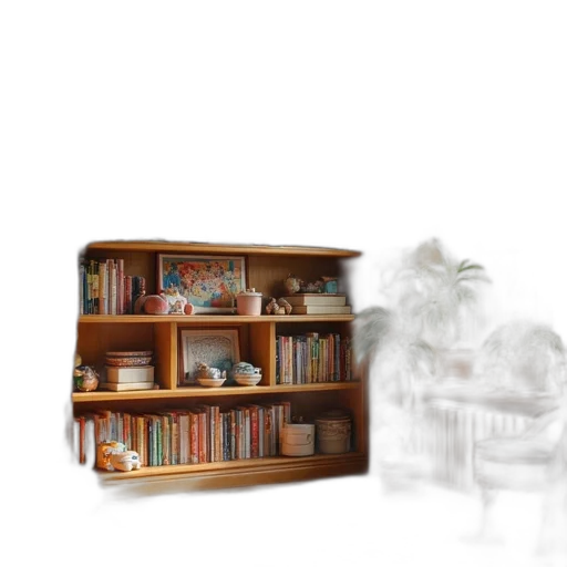 furniture, 3d render, photorealistic, concept art transparent PNG cut-out