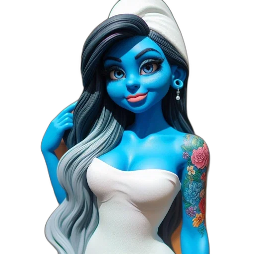 concept art, 3d render, fantasy art, cartoon transparent PNG cut-out