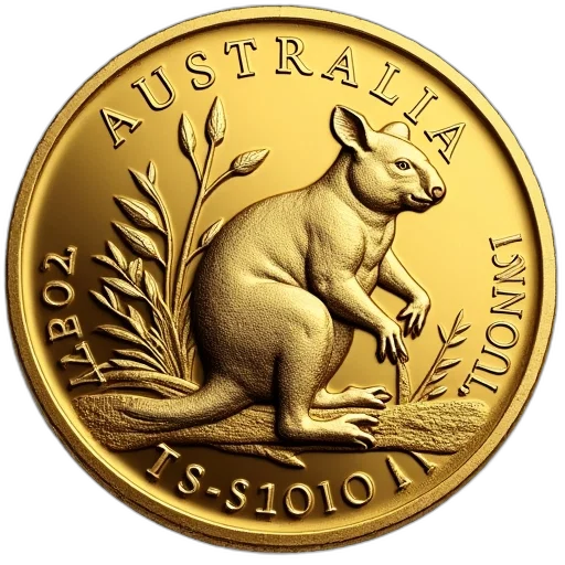 2010, australia, proof, gold transparent PNG cut-out