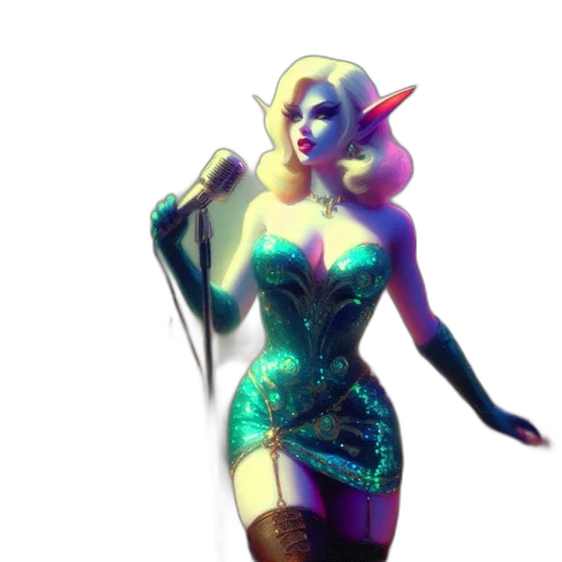 dress, concept art, fantasy art, 3d render transparent PNG cut-out