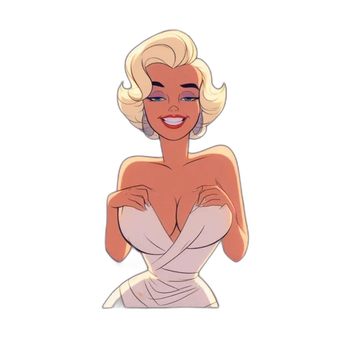 dress, cartoon, pixel art, concept art transparent PNG cut-out