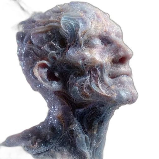 face, mask, creature, hair transparent PNG cut-out