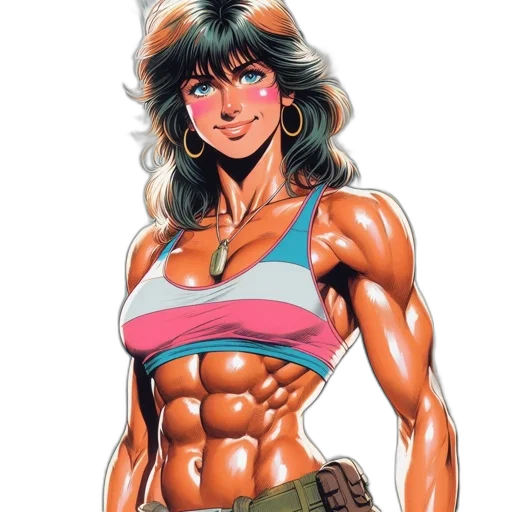 weapon, comic book art, anime, cartoon transparent PNG cut-out
