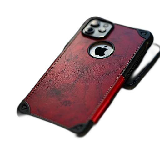 cyberpunk, 3d render, photorealistic, red transparent PNG cut-out