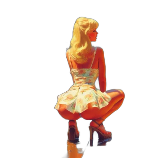 dress, shoes, robot, hat transparent PNG cut-out