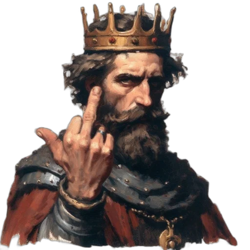 crown, pixel art, portrait, depicts transparent PNG cut-out