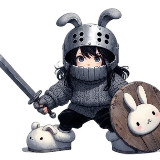 weapon, sword, animal, concept art transparent PNG cut-out