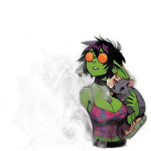 jacket, mask, concept art, cartoon transparent PNG cut-out
