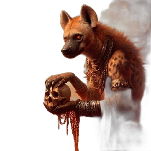 creature, animal, staff, concept art transparent PNG cut-out