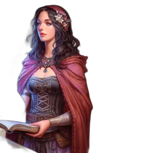 fantasy art, concept art, pixel art, comic book art transparent PNG cut-out
