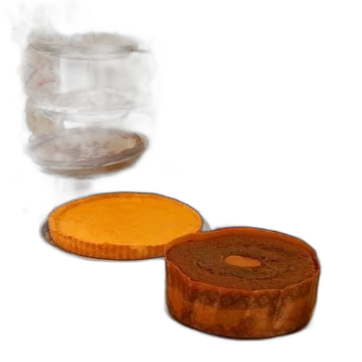 food, furniture, crown, 3d render transparent PNG cut-out
