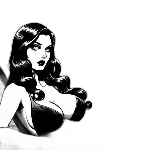 comic book art, cartoon, concept art, fantasy art transparent PNG cut-out