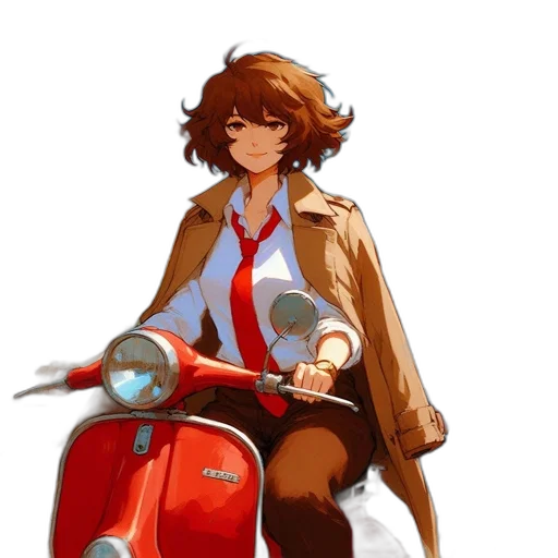 jacket, car, concept art, pixel art transparent PNG cut-out