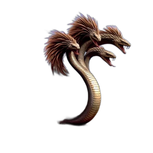 dragon, creature, animal, hair transparent PNG cut-out