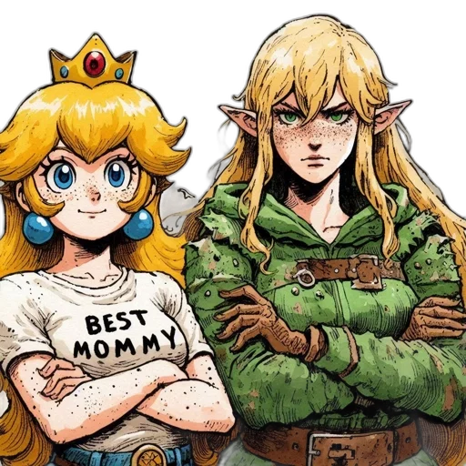 crown, concept art, pixel art, comic book art transparent PNG cut-out